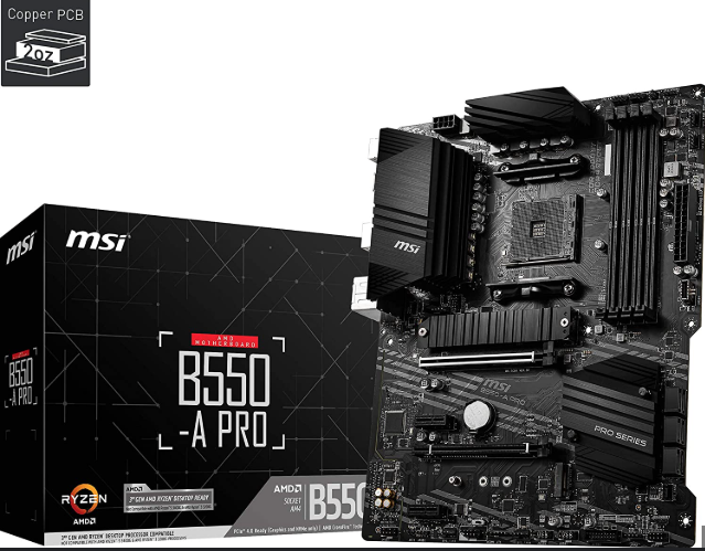 Μητρική MSI B550-A Pro (B550/DDR4/AM4)