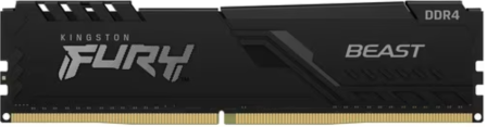 Μνήμη RAM Kingston FURY Beast 16GB DDR4 3200MHz για Desktop